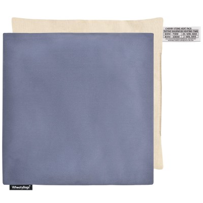 (23cm) - Gothic Blue Luxury Cotton Fabric Scented (Organic Lavender Buds) with Removable Cover (Personalised with Text)