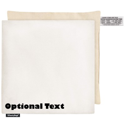 (23cm) - Natural Cotton Fabric Scented (Organic Lavender Buds) with Removable Cover
