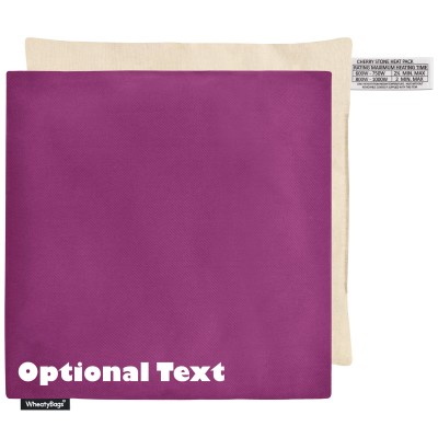 (23cm) - Purple Cotton Fabric Scented (Organic Lavender Buds) with Removable Cover