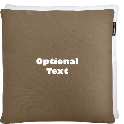 (40cm) - Chocolate Luxury Cotton Fabric and Removable Cover (Zip)