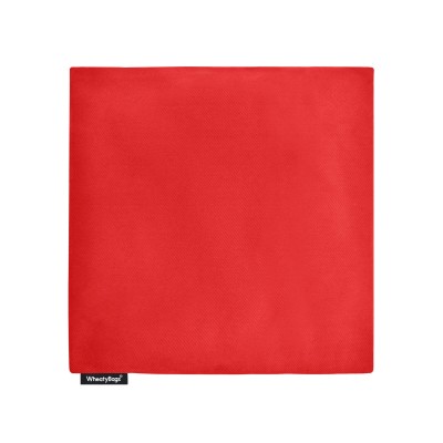 (24cm) - Red Cotton Fabric (Personalised with Text)