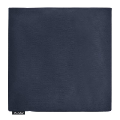 (34cm) - Navy Blue Cotton Fabric (Personalised with Text)