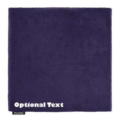 (34cm) - Navy Blue Fleece Fabric