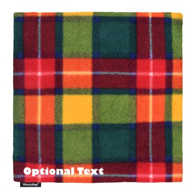 (34cm) - Tartan Fleece Fabric