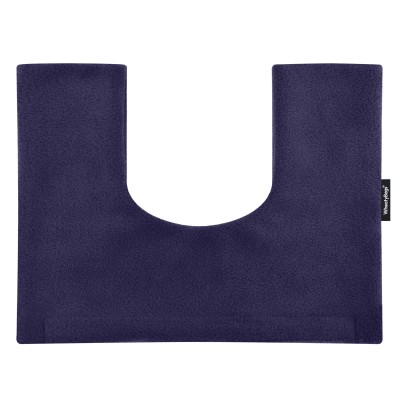 (37cm x 27cm) - Navy Blue Fleece Fabric (Personalised with Text)