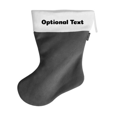 (70cm) - Grey Fleece Fabric (Personalised with Text)