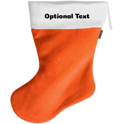 (150cm) - Burnt Orange Fleece Fabric (Personalised with Text)