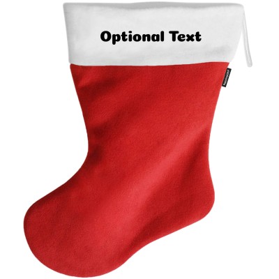 (150cm) - Red Fleece Fabric (Personalised with Text)