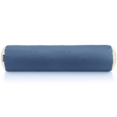 (Buckwheat Filling) (57cm x 13cm) - Gothic Blue Luxury Cotton Fabric Scented (Organic Lavender Buds)
