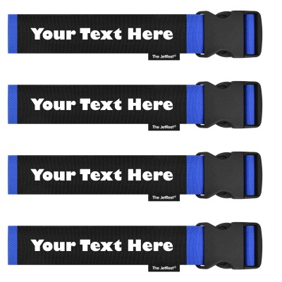 (Strap 250cm) - Royal Blue (Personalised with Text)
