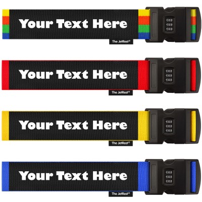 (180cm) - Mixed Pack (Striped, Red, Yellow, Royal) (Personalised with Text)