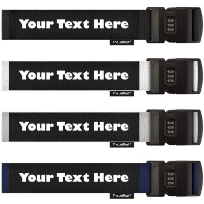 (250cm) - Mixed Pack (Black, White, Grey, Navy) (Personalised with Text)