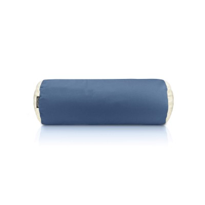 (Buckwheat Filling) (40cm x 13cm) - Gothic Blue Luxury Cotton Fabric Scented (Organic Lavender Buds) (Personalised with Text)