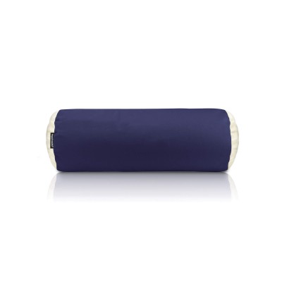 (Buckwheat Filling) (40cm x 13cm) - Navy Blue Cotton Fabric Scented (Organic Lavender Buds) (Personalised with Text)