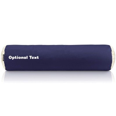 (Buckwheat Filling) (40cm x 13cm) - Navy Blue Cotton Fabric Scented (Organic Lavender Buds)