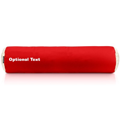 (Polyester Fibre Filling) (57cm x 13cm) - Red Cotton Fabric