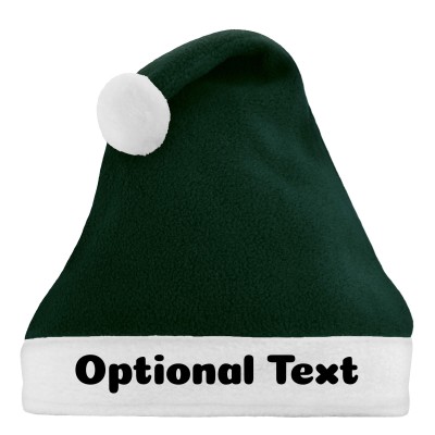 Smaller Adult Teen Size - Dark Green Fleece Fabric