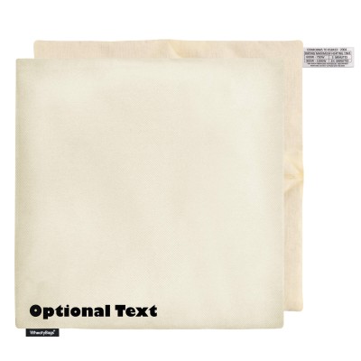 (34cm) - Natural Cotton Fabric Scented (Organic Lavender Buds) with Removable Cover