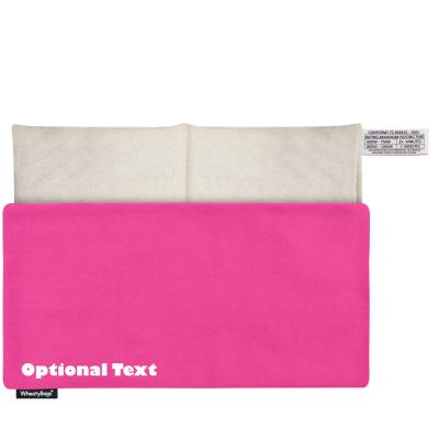 (33cm x 16cm) - Hot Pink Cotton Fabric with Removable Cover