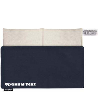 (33cm x 16cm) - Navy Blue Cotton Fabric with Removable Cover