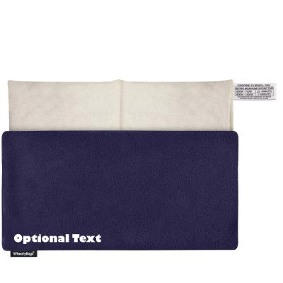(33cm x 16cm) - Navy Blue Fleece Fabric with Removable Cover