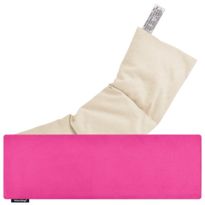 (49cm x 15cm) - Hot Pink Cotton Fabric with Removable Cover (Personalised with Text)
