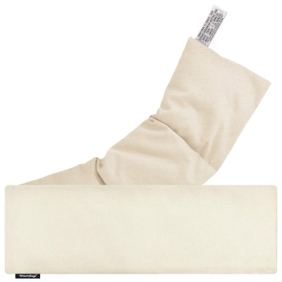 (49cm x 15cm) - Natural Cotton Fabric with Removable Cover (Personalised with Text)