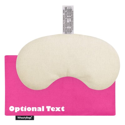 - Millet Seed Filling (18cm x 11.5cm) - Hot Pink Cotton Fabric and Removable Cover