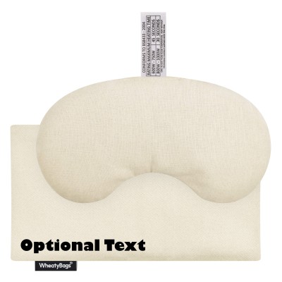 - Millet Seed Filling (18cm x 11.5cm) - Natural Cotton Fabric and Removable Cover