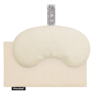 - Millet Seed Filling (18cm x 11.5cm) - Natural Organic Cotton and Removable Cover (Personalised with Text)