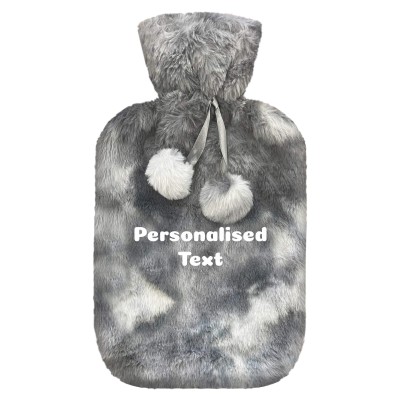 (Grey Bobbles) (Personalised with Text)