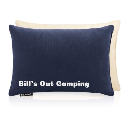 (30cm x 20cm) - Navy Blue Cotton Fabric Scented (Organic Lavender Buds) with Removable Cover