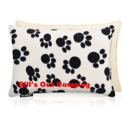 (30cm x 20cm) - Paws Fleece Fabric Scented (Organic Lavender Buds) with Removable Cover