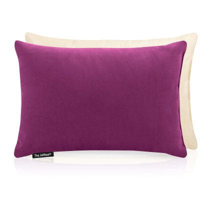 (30cm x 20cm) - Purple Cotton Fabric with Removable Cover (Personalised with Text)
