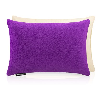 (30cm x 20cm) - Purple Fleece Fabric with Removable Cover (Personalised with Text)