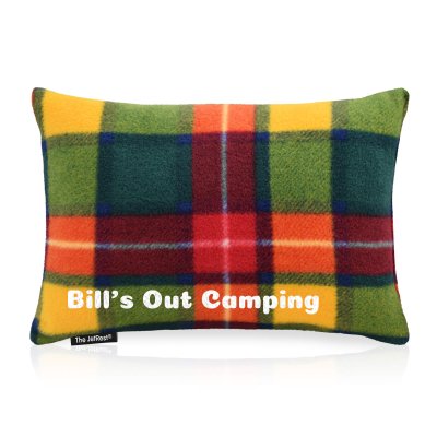 (30cm x 20cm) - Tartan Fleece Fabric Scented (Organic Lavender Buds)