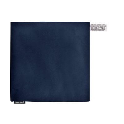 (34cm) - Navy Blue Polycotton Fabric (Personalised with Text)