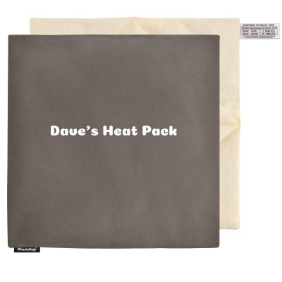(34cm) - Chocolate Luxury Cotton Fabric with Removable Cover