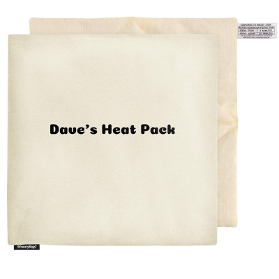 (34cm) - Natural Cotton Fabric with Removable Cover