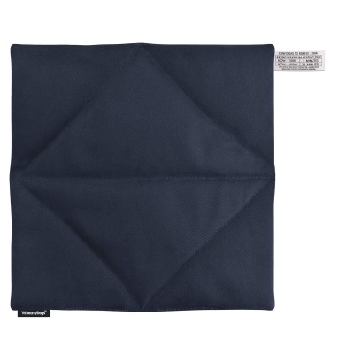 (34cm) - Navy Blue Cotton Fabric (Personalised with Text)