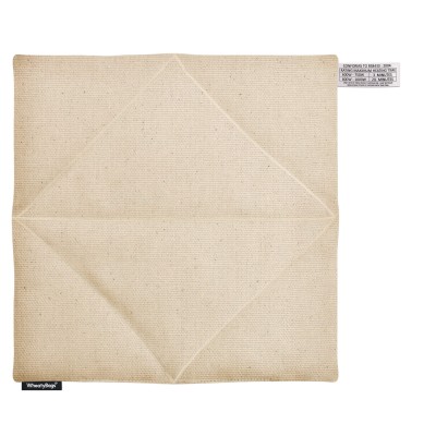(34cm) - Natural Organic Cotton (Personalised with Text)