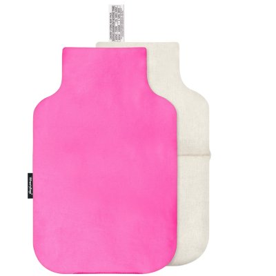 (35cm) - Hot Pink Cotton Fabric Scented (Organic Lavender Buds) with Removable Cover (Personalised with Text)