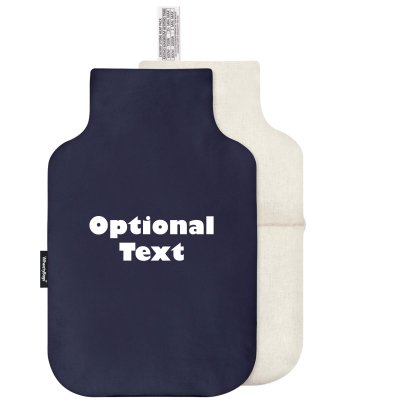 (35cm) - Navy Blue Cotton Fabric Scented (Organic Lavender Buds) with Removable Cover