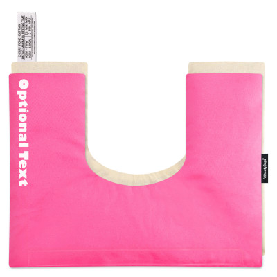 (37cm x 27cm) - Hot Pink Cotton Fabric with Removable Cover