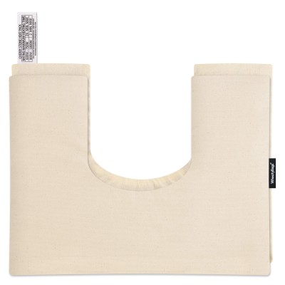 (37cm x 27cm) - Natural Organic Cotton Scented (Organic Lavender Buds) with Removable Cover (Personalised with Text)