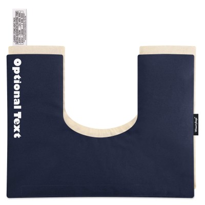 (37cm x 27cm) - Navy Blue Cotton Fabric with Removable Cover
