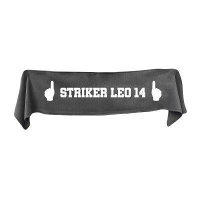 Small (75cm x 15cm) We Are No.1 Theme - Grey Fleece Fabric (Personalised with Text)