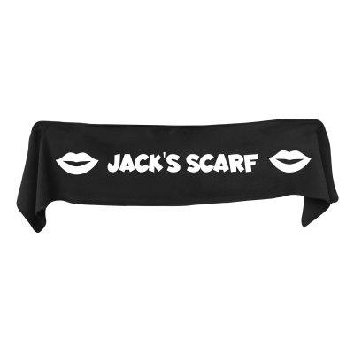 Medium (100cm x 20cm) with Little Diva Theme - Black Fleece Fabric (Personalised with Text)