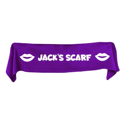 Medium (100cm x 20cm) with Little Diva Theme - Purple Fleece Fabric (Personalised with Text)