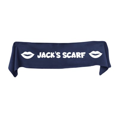 Small (75cm x 15cm) with Little Diva Theme - Navy Blue Fleece Fabric (Personalised with Text)